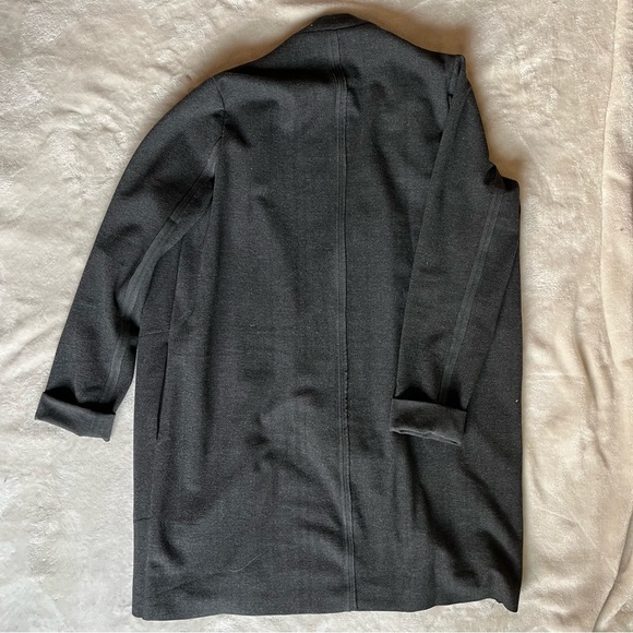 Gentle Fawn - Charcoal Overcoat with Inverted hems - Picture 9 of 9